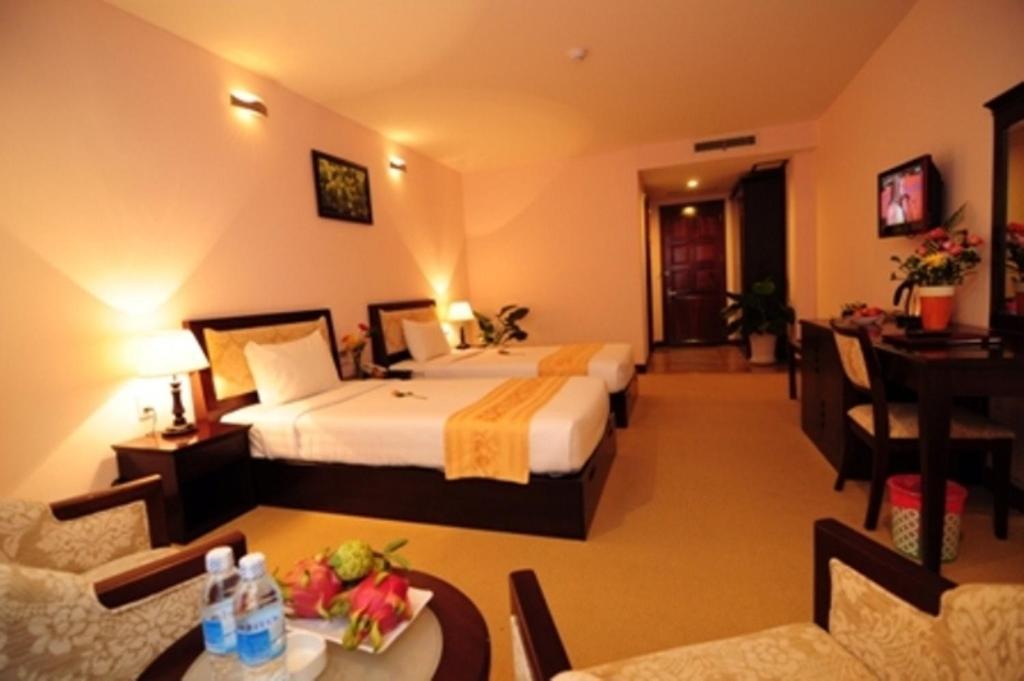 הו צ'י מין סיטי Dong Kinh A Hotel חדר תמונה