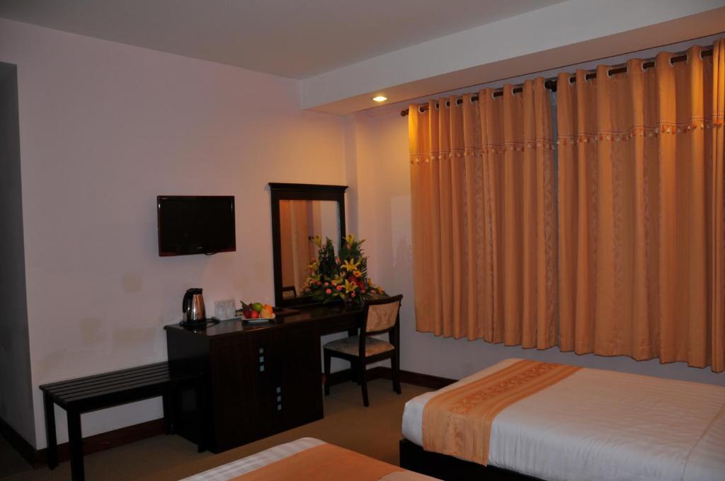 הו צ'י מין סיטי Dong Kinh A Hotel חדר תמונה